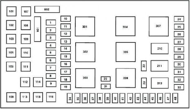2000 Ford F350 Fuse Diagram