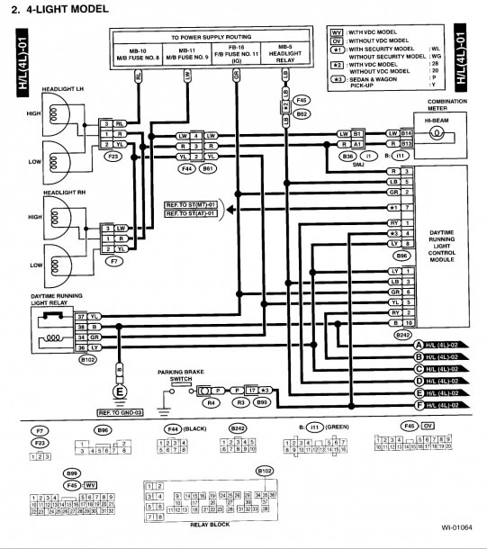 2005 Subaru Legacy Radio Wiring Diagram