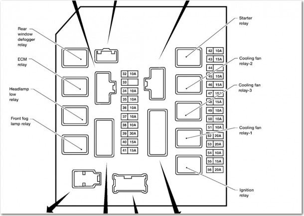 2013 Nissan Altima Fuse Box Diagram