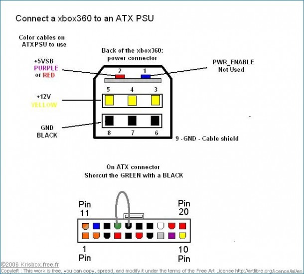 Xbox 360 Power Wiring Diagram