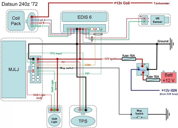 1977 Datsun 280z Wiring Diagram