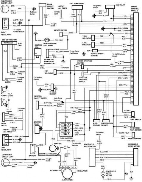 Ford F 250 Dash Schematics