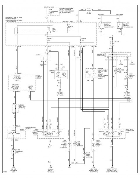 2005 Hyundai Elantra Fuse Diagram
