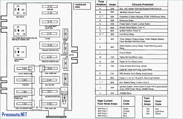 2004 E350 Fuse Diagram
