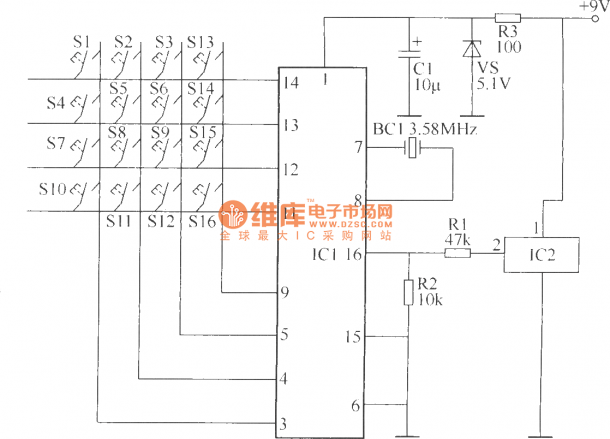 Rf Remote Control Switch Circuit Diagram
