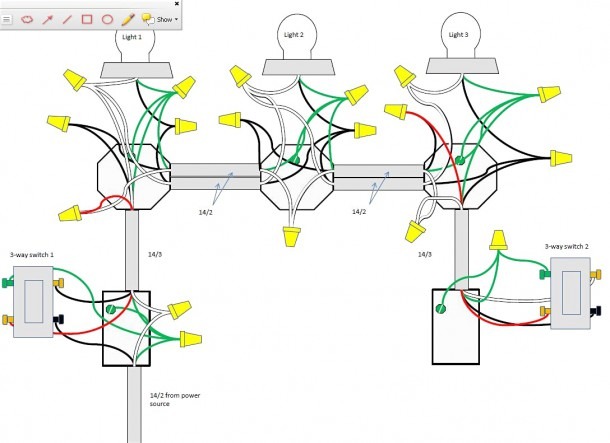 Wiring Diagram For A 3 Way Switch