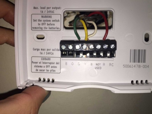 Honeywell Thermostat Wiring Diagram 2 Wire