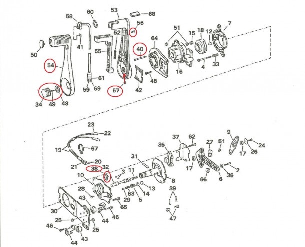 Johnson Outboard Control Box Diagram