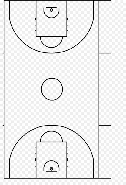 Basketball Court Fiba Diagram Canestro