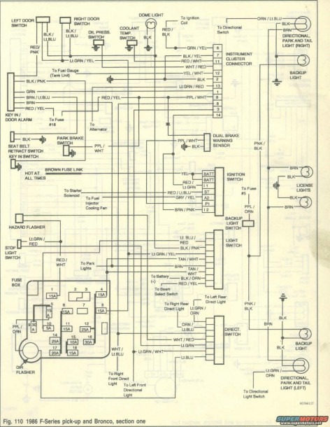 1996 Ford Bronco Wiring Diagram