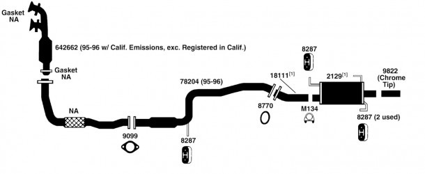 2006 Nissan Altima Exhaust System Diagram