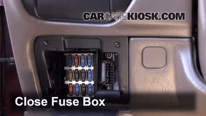 1992 Toyota Camry Fuse Box