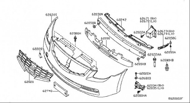 Nissan Altima Body Diagram
