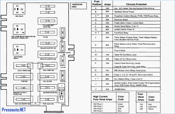 2006 Fusion Fuse Diagram