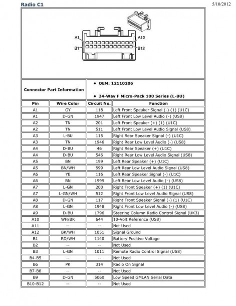 Chevy Cobalt Wiring Diagram