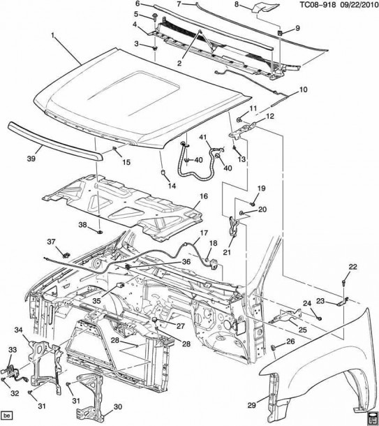 2002 Chevy Tahoe Parts Diagram