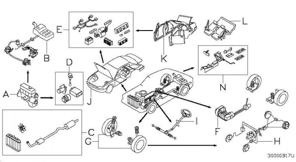 Nissan Altima Body Parts Diagram