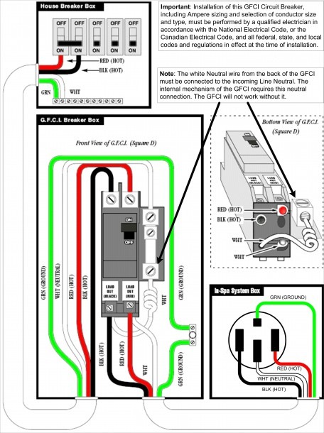 Gfci Circuit Breaker Wiring Diagram 2