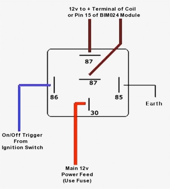 car light relay diagram