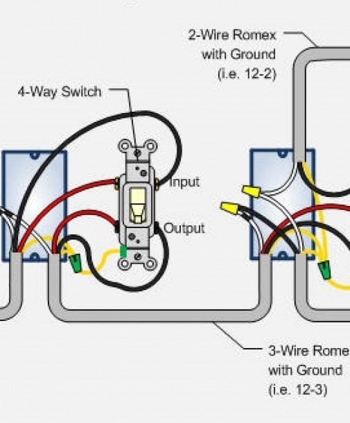 4 Way Switch Diagram Wiring