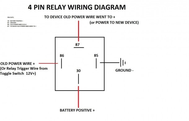 4 Prong Relay Wiring Diagram