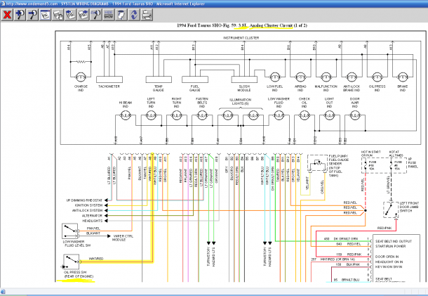 2003 Ford Taurus Wiring Diagram Pdf