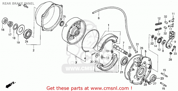 Honda 300 Fourtrax Rear End Diagram