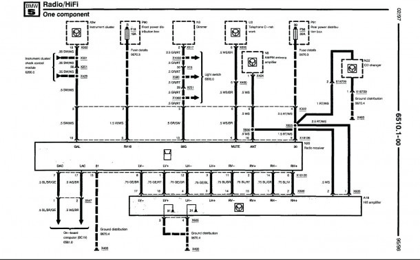 2002 Bmw E39 Wiring