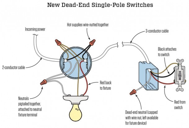 Wiring Two Lights One Switch Diagram