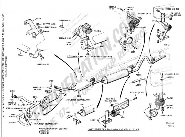 Ford F150 Exhaust System Diagram