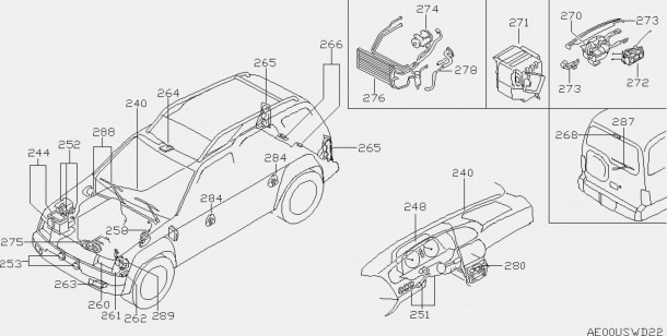 2004 Nissan Altima Parts Diagram