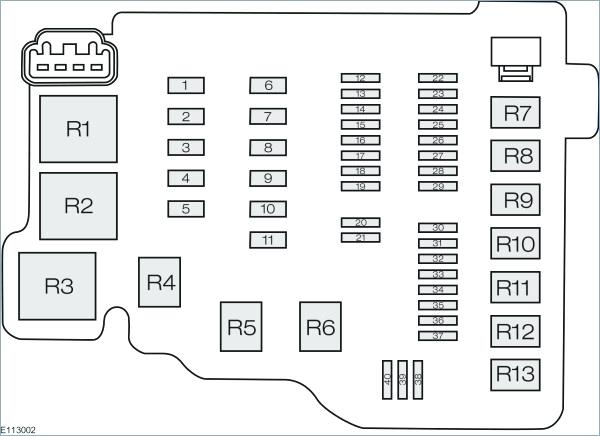 2010 Focus Fuse Box