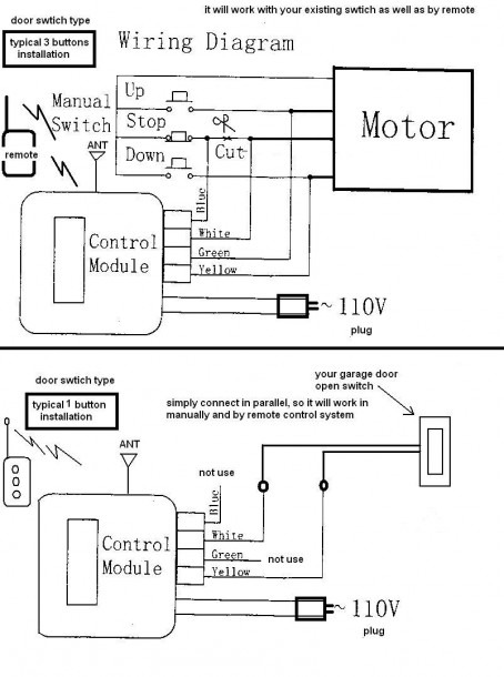 Genie Overhead Door Opener Wiring Diagrams