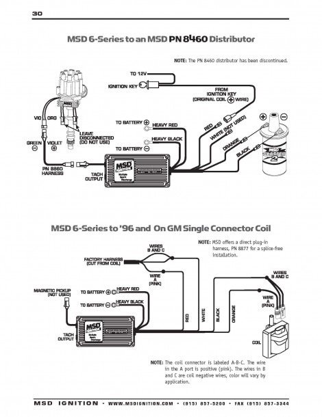 Ignition Coil Distributor Wiring Diagram New Msd Distributor