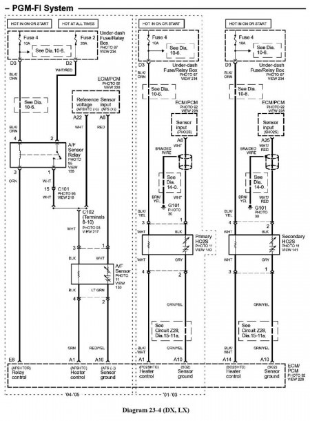 Honda Civic Transmission Wiring Diagram