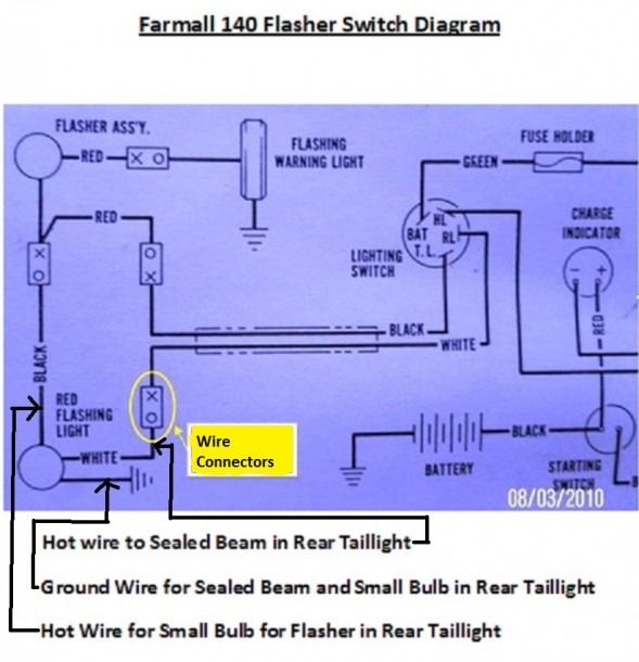 Farmall H With 12 Volt Conversion Wiring Diagram Magneto