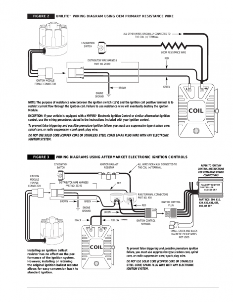 Mallory Ignition Coil Wiring Diagram