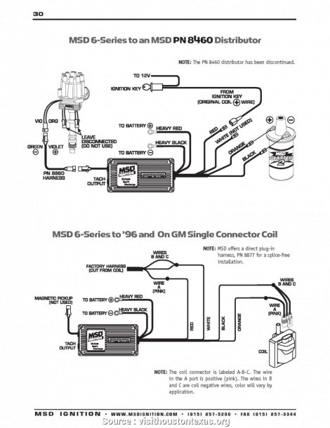 Msd Distributor Wiring Diagram