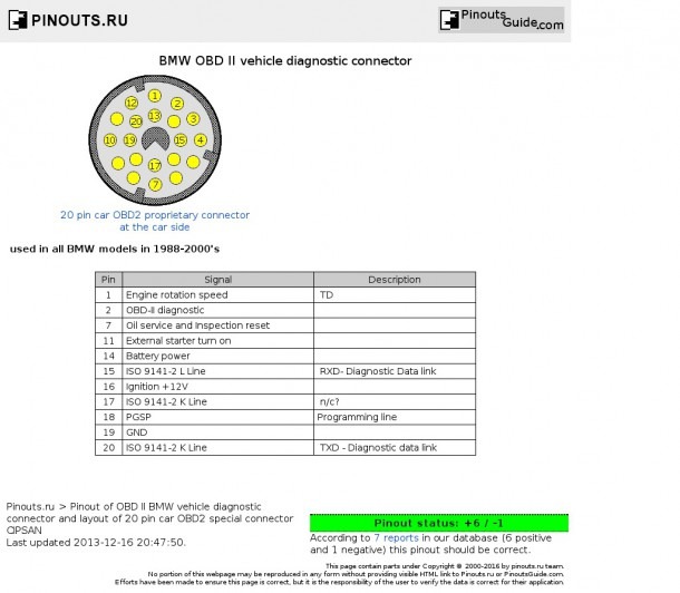 Obd 2 Wiring Diagram