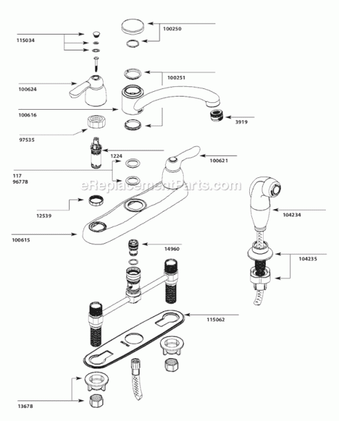 Moen Kitchen Sink Parts Design Inspiration