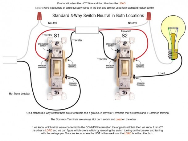 Two Lights One Switch Wiring Diagram