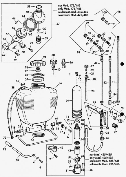 Solo 450 Parts Diagram