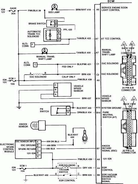 1986 Chevy Truck Radio Wiring Diagram