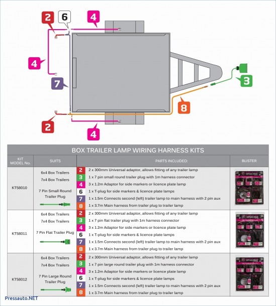 Light 7 Pin Trailer Plug Wiring Diagram