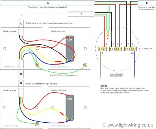 1 Way Dimmer Switch Wiring Diagram