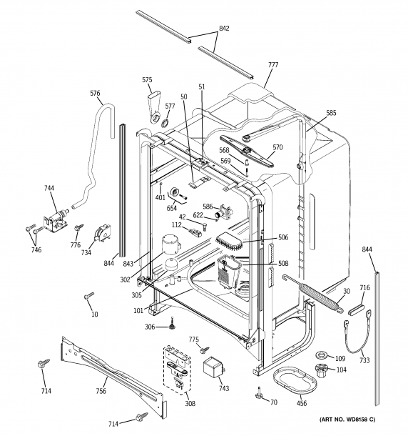 Enticing Ge Gldambb Dishwasher User Manual Ge Dishwasher Gldambb
