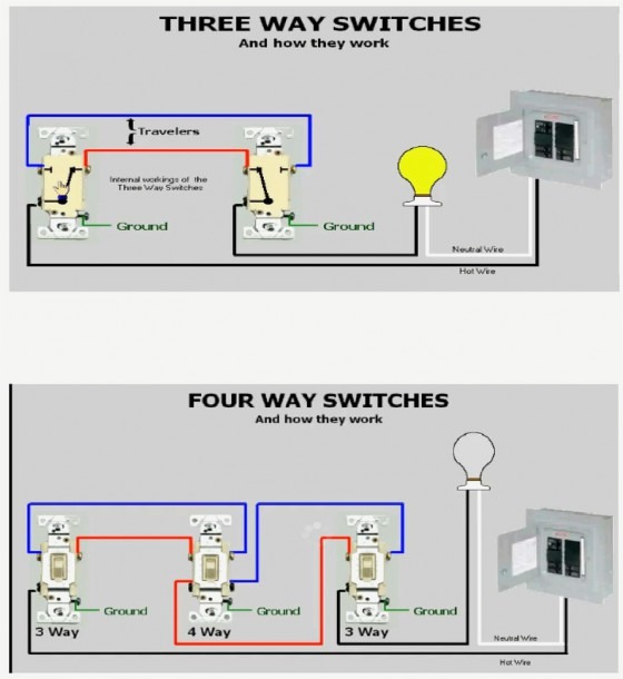 Wiring Diagram For 3 Way Switch Me And Switches