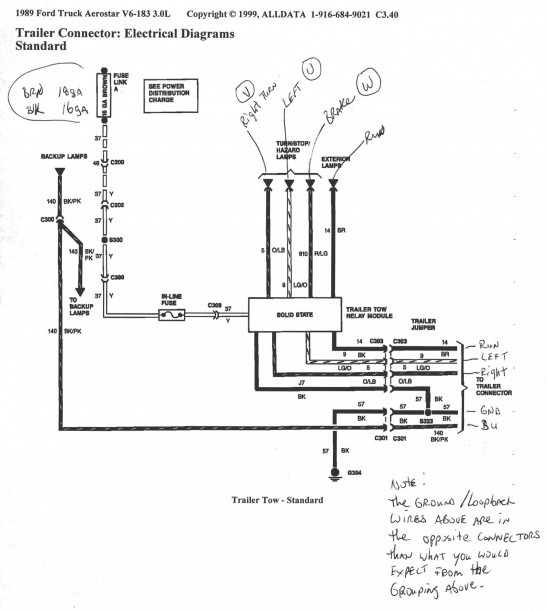 Boat Trailer Wiring Harness Diagram