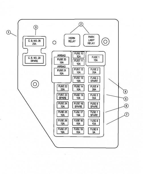 2004 Durango Fuse Diagram