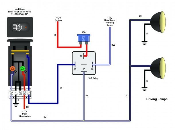 Switch 5 Wire Relay Diagram